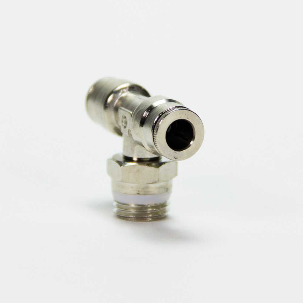 Tee Connector 1/4" Threaded Male x 1/4" PTC MistAway Systems