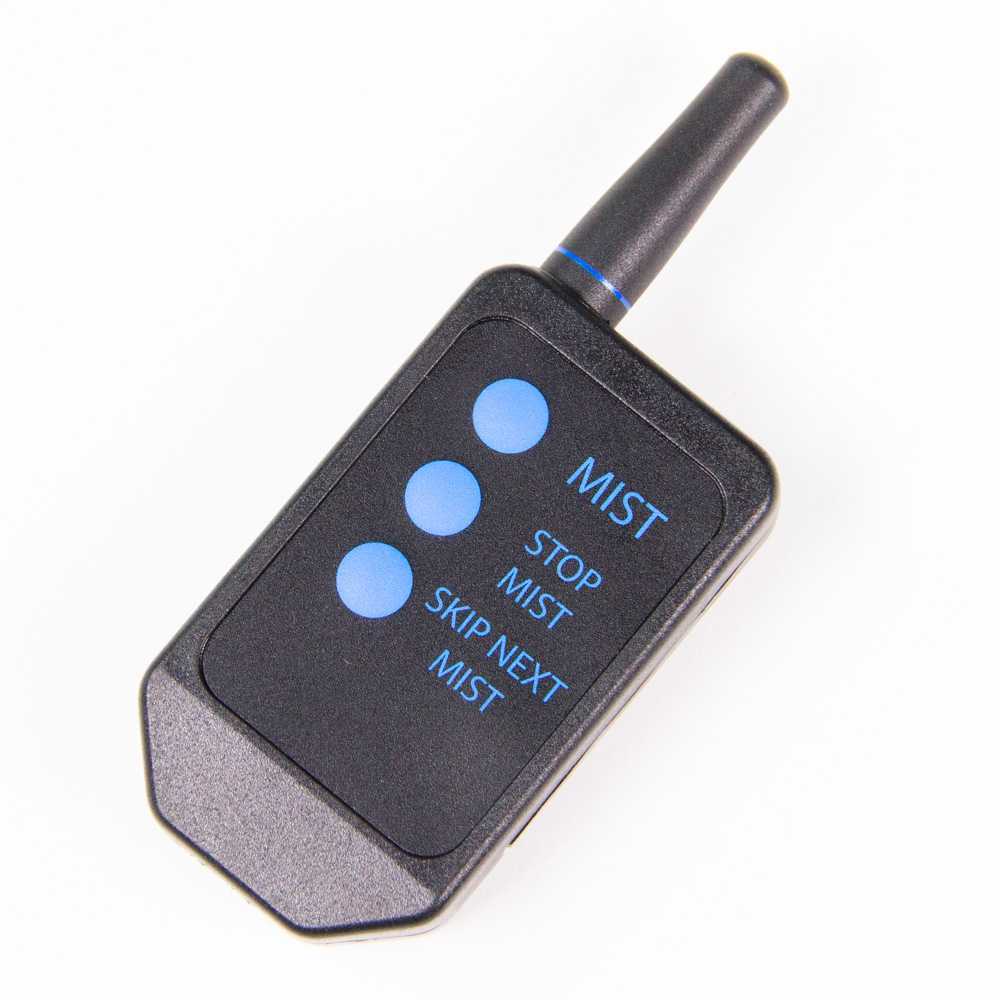 Remote Transmitter for Black Remote Receiver MistAway Systems