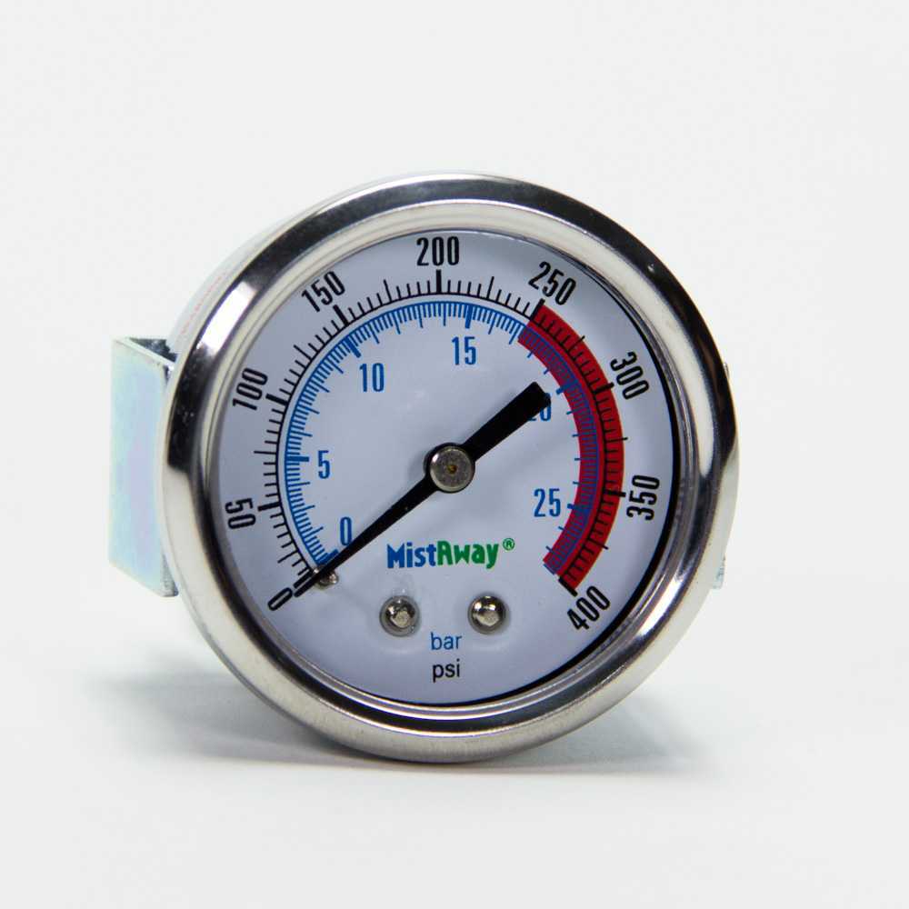 Gen 1.3/3 Replacement Pressure Gauge Assembly WITH FITTING AND TEFLON