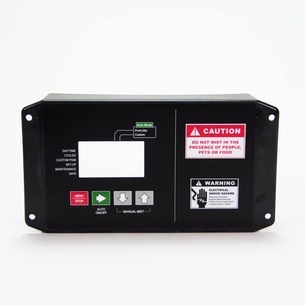 Gen 1.3/3 Controller Faceplate with Buttons MistAway Systems