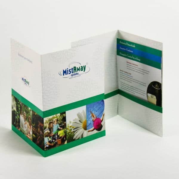 Presentation Folders w/ Inserts (10 pk) MistAway Systems
